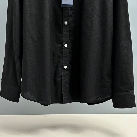 Ralph Lauren Black Polo Long-Sleeve Shirt - Picture 5 of 8
